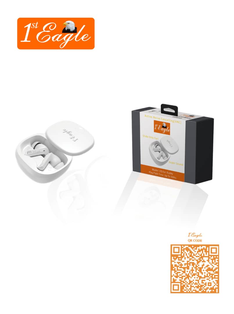 EQ Ear-Buddy Slide Into Fun Bluetooth With ACN(Active Noise Cancelling) PROMO view 2