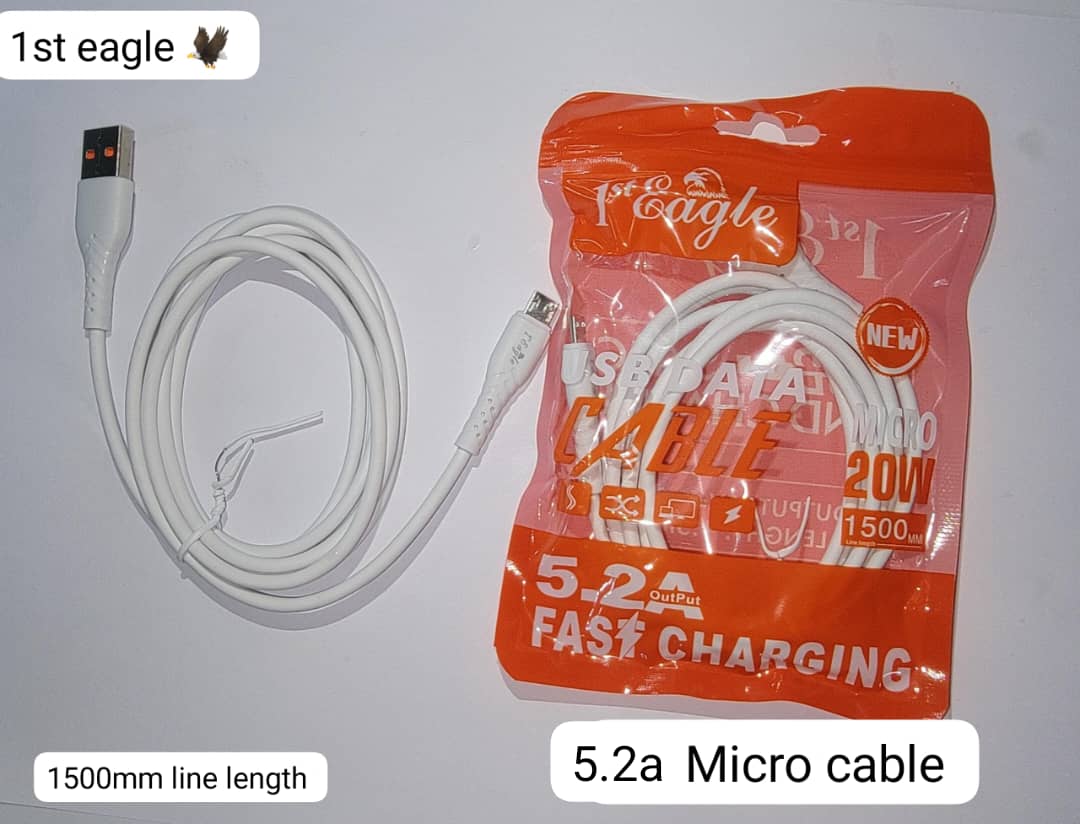 5.2A Fast Charging Micro Cable (1500 mm)