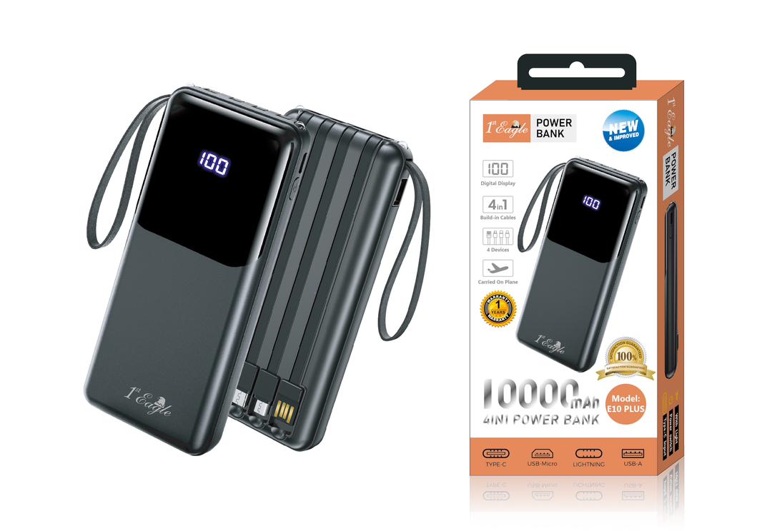 E10 Plus Power bank (10000mah) Promo view 3