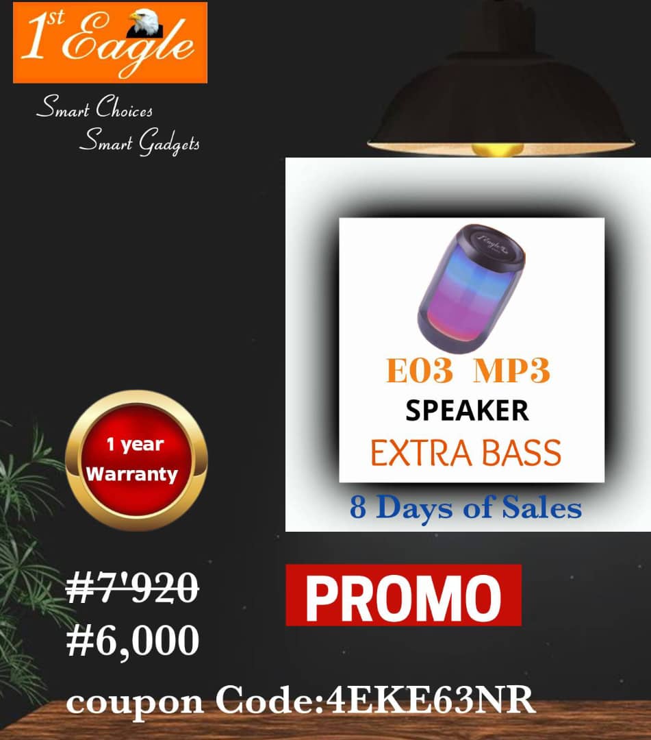 E03 MP3 SPeaker With Extra Bass