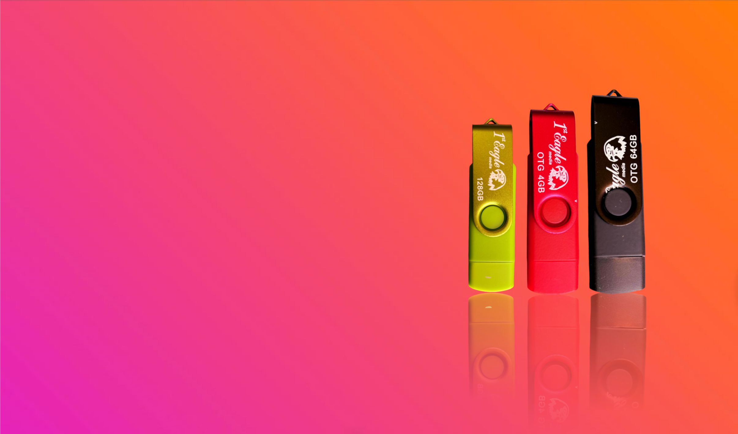 Big OTG Anti Virus Flash Drives - 128GB